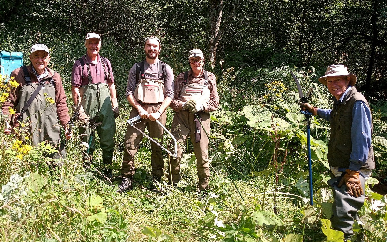 Work Party at Gradbach